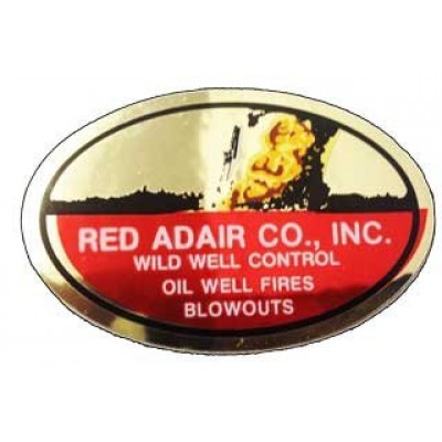 Red Adair Oilfield Sticker