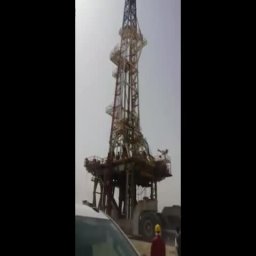Amazing Drilling Rig Move