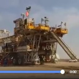 Mobile Desert Drilling Rig